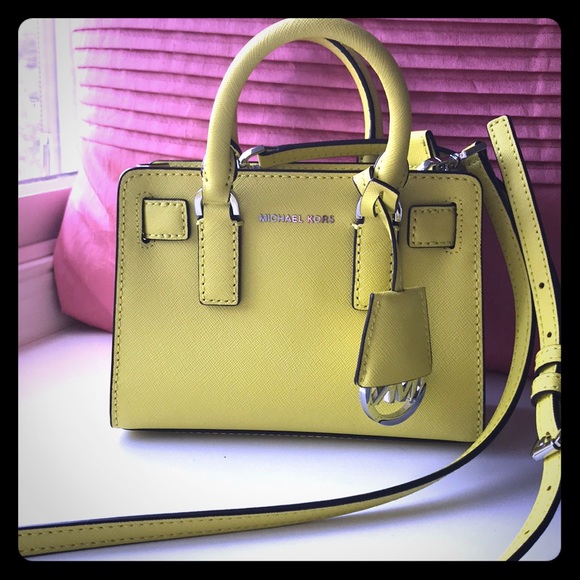 mk yellow bag
